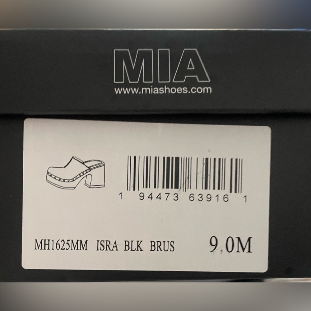 Mia ISRA Chunky Clogs - Picture 9 of 10